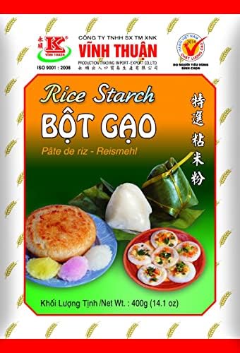 Vinh Thuan — Rice Starch — Gluten Free — Bot Gao, 1 Bag (14.1 oz) Vinh Thuan