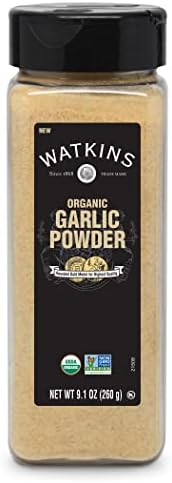 Watkins Organic Garlic Powder, 9.1 oz., 1-Pack Watkins