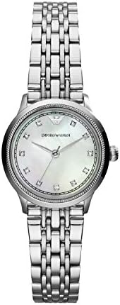 Emporio Armani Women's Three-Hand Watch; Dress Watch for Women Emporio Armani