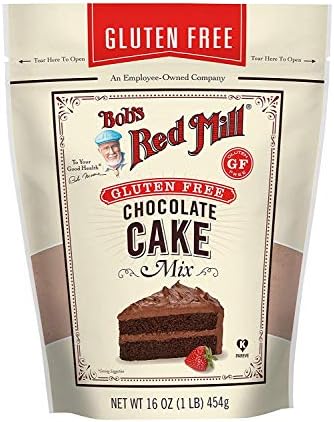 Bob's Red Mill Gluten Free Chocolate Cake Mix, 16 Oz (Pack of 4) Bob's Red Mill