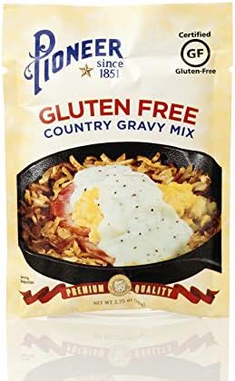 Безглютеновая смесь для соуса Country Gravy, 78 г, легкая в приготовлении, 8 порций. Pioneer