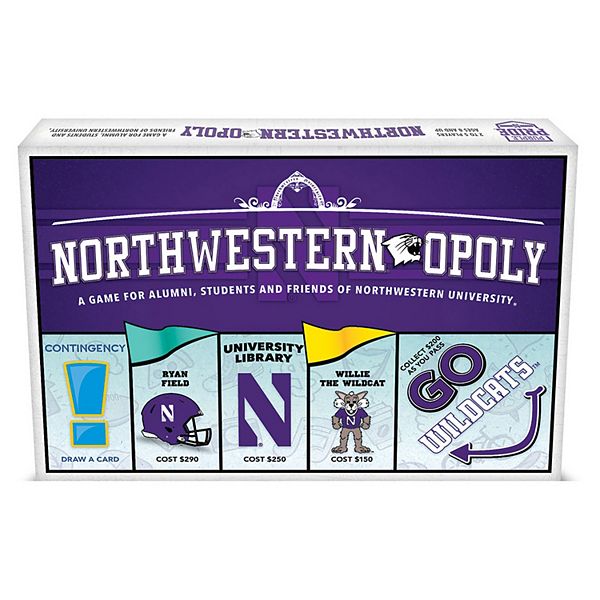 Late For The Sky: Northwestern-Opoly - University Themed Family Board Game Late For The Sky