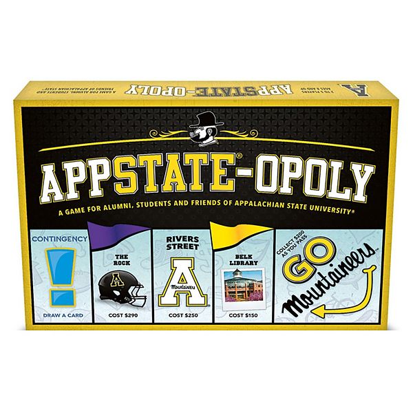 Late For The Sky: App State-Opoly Appalachian State University Game Late For The Sky