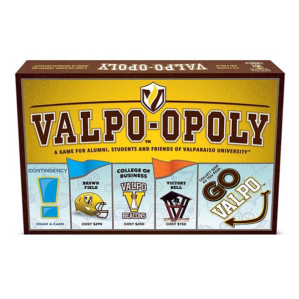 Late For The Sky: Valpo-Opoly - University Themed Family Board Game Late For The Sky