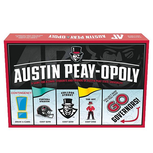 Late For The Sky: Austin Peay-Opoly - University Themed Family Board Game Late For The Sky