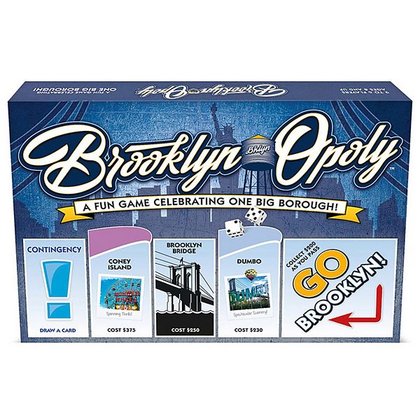 Late For The Sky: Brooklyn-Opoly - Borough Themed Family Board Game Late For The Sky