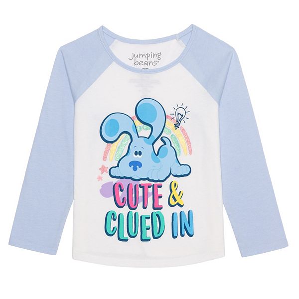 Baby & Toddler Girls Jumping Beans® Blue's Clues Cute and Clued In Long Sleeve Graphic Tee Jumping Beans