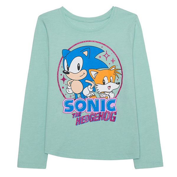 Girls 4-12 Jumping Beans® Sonic the Hedgehog & Tails Graphic T-Shirt Jumping Beans