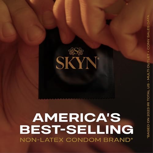 SKYN Excitation, 12 Count, Lubricated Latex-Free Condoms Skyn