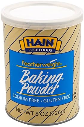 Hain Pure Foods Gluten-Free Featherweight Baking Powder, 8 oz. Hain Celestial