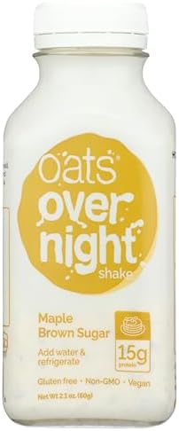 Oats Overnight Maple Brown Sugar Overnight Oats Shake, 2.2 OZ Oats Overnight