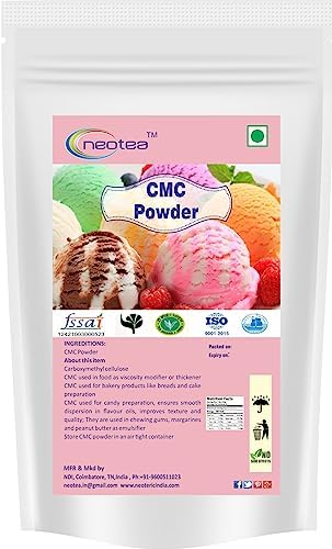 Neotea CMC | Carboxymethyl Cellulose Powder for Food, 100gm Neotea