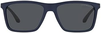 Emporio Armani Men's Ea4170 Rectangular Sunglasses Emporio Armani