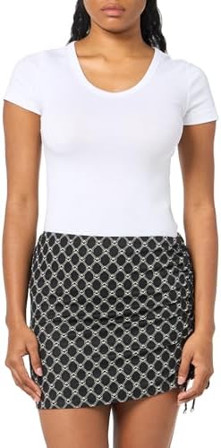 Emporio Armani Women's Skirt Pareo Jacquard Monogram Cover-up Emporio Armani