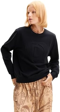 Desigual Women's Woman Knit Sweat Long Sleeve Desigual