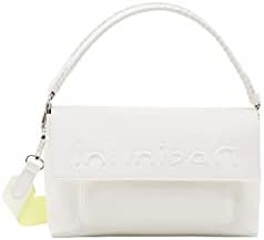 Desigual Accessories PU Across Body Bag, White Desigual