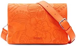 Desigual Accessories PU Across Body Bag, Orange Desigual