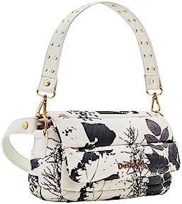 Desigual Accessories PU Across Body Bag, White Desigual