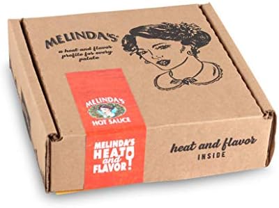 Melinda’s Original Habanero Extra Hot Sauce - Gourmet Habanero Hot Sauce - Made with Habanero Peppers, Carrots, Onion, Vinegar & Garlic - Keto, Kosher, Vegan, Gluten Free Hot Sauce - 5oz, 1 Pack Melinda's