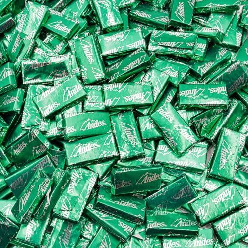 Конфеты ANDES MINTS 454 г – шоколадные мятные конфеты, 90 штук, без арахиса и глютена Donty-Tonty