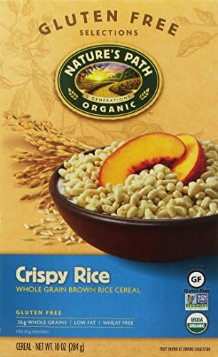 Nature's Path | Cereal-Crispy Rice (Organic) 10 Oz [Gluten Free] [1 Pack] Nature's Path