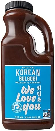 Соус Bulgogi для тушения и барбекю, 1,2 кг, без ГМО, без глютена, без добавленного глутамата натрия We Rub You