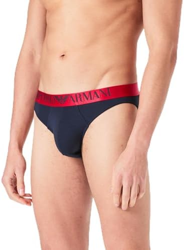 Emporio Armani Men's Christmas Shiny Logo Brief Emporio Armani