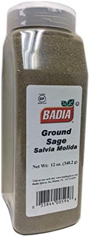 12 oz Bottle Sage Ground Powder/Salvia Molida en Polvo Kosher Badia