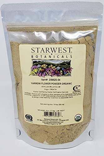 Органический порошок цветков тыквы, 113 г, сертифицирован USDA, кошерный Starwest Botanicals