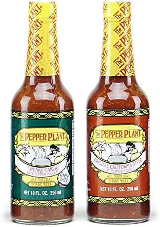 The Pepper Plant Original & Chunky Garlic Hot Sauce Combo Pack The Pepper Plant