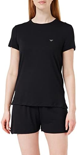 Emporio Armani Women's Fluid Viscose Short Pajama Set Emporio Armani