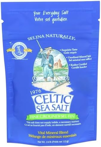 Тонкоизмельчённая морская соль, 113 г, в герметичном пакете Celtic Sea Salt