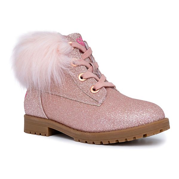 Juicy Couture Kids Imperial Girls' Combat Boots Juicy Couture Kids