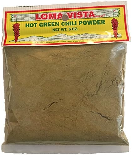 Loma Vista Hot Hatch Green Chili Powder, 5 Ounces BVYY