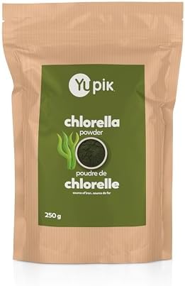 Yupik Chlorella Powder Superfood, 8.8 Ounce, (Packaging may vary) Yupik