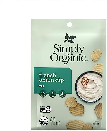 Simply Organic Dip Mix, French Onion, 1.1 oz Simply Organic