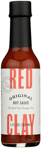 Original Hot Sauce by Red Clay Hot Sauce, Southern Style Condiment and Marinade, Gluten Free, Sugar Free, Keto Friendly, Sustainably Sourced, Mild Heat, Made in USA, 5oz Red Clay Hot Sauce