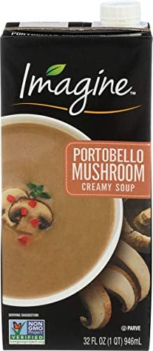 Imagine Creamy Soup, Portobello Mushroom, 32 oz. Imagine