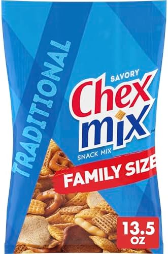 Chex Mix Traditional Savory Snack Mix, Family Size, 13.5 oz Chex Mix