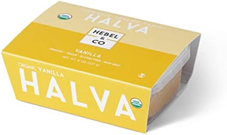 HEBEL & CO Chocolate Chunk Halva - 8 oz | Certified USDA Organic, Gluten Free, Kosher & Vegan HEBEL & CO