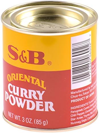 S&B Curry Powder Oriental, 3 Oz S&B