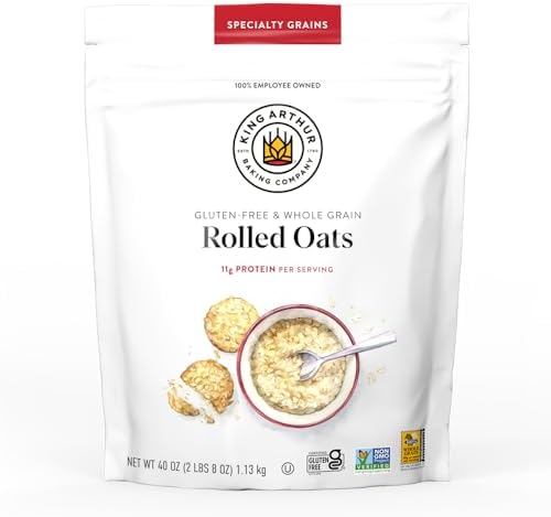 King Arthur Baking Company Gluten-Free & Whole Grain Rolled Oats 2lbs. King Arthur