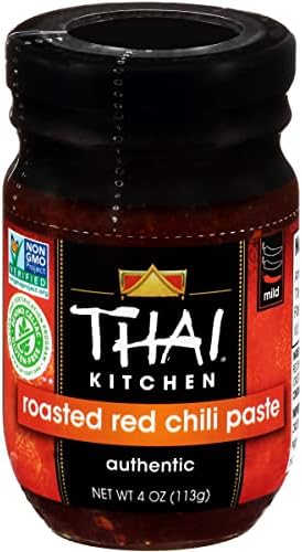 Thai Kitchen Gluten Free Roasted Red Chili Paste, 4 oz Thai Kitchen