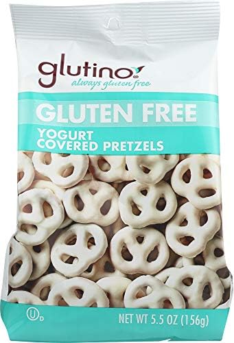 Glutino Gluten Free Yogurt Covered Pretzels - Pack of 3 Glutino