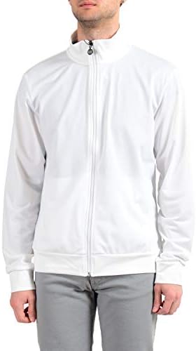 Emporio Armani EA7 Train Big Men's White Full Zip Track Jacket Sz US XL IT 54 Emporio Armani