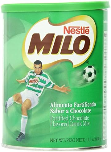 Мультивитаминный какао-порошок Nestle MILO Activ-Go, 400 г (12 упаковок), с 8 витаминами и минералами Milo