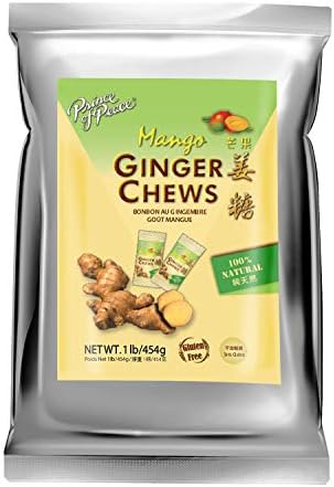 Prince of Peace Ginger Chews With Lemon, 1 lb. – Candied Natural Candy Prince of Peace