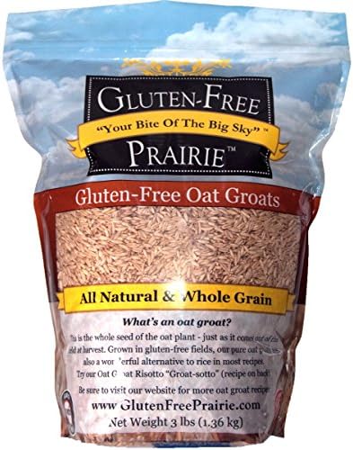 Gluten-Free Prairie Oat Groats, Certified Gluten Free Purity Protocol, Non-GMO, Vegan, 3 Pounds Gluten Free Prairie