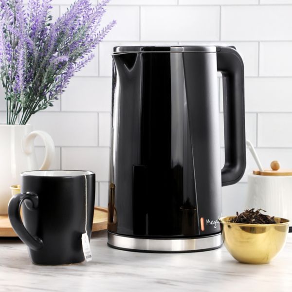 MegaChef 1.7 Liter Glass Electric Tea Kettle MegaChef