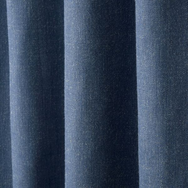 Town & Country 2-Pack Davos Solid Linen Texture Blackout Window Curtains Town & Country